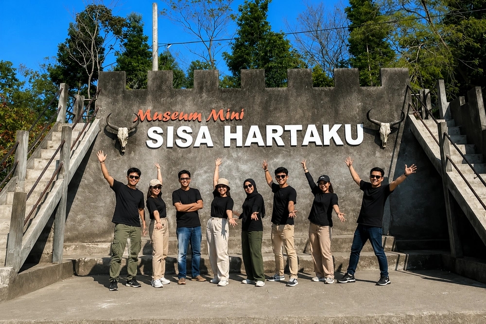 Mengenal cerita erupsi gunung merapi di Museum mini sisa hartaku jogja
