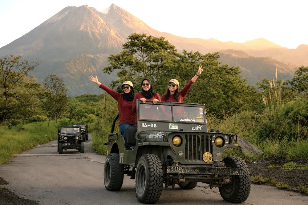 Jeep Lava Tour Merapi - Rute Short